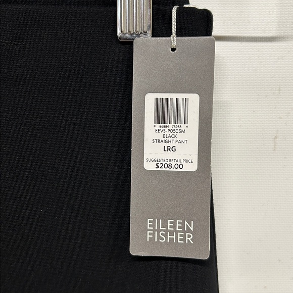 Eileen Fisher Viscose Stretch Pant.  L  (NWT) - Picture 2 of 6